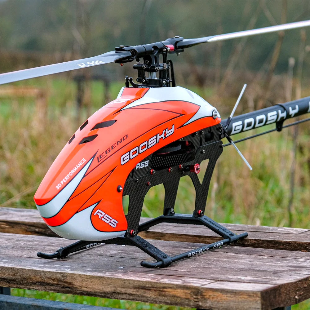Helicóptero RC Goosky RS5 Legend 550 Motor Brushless 3D Profesional