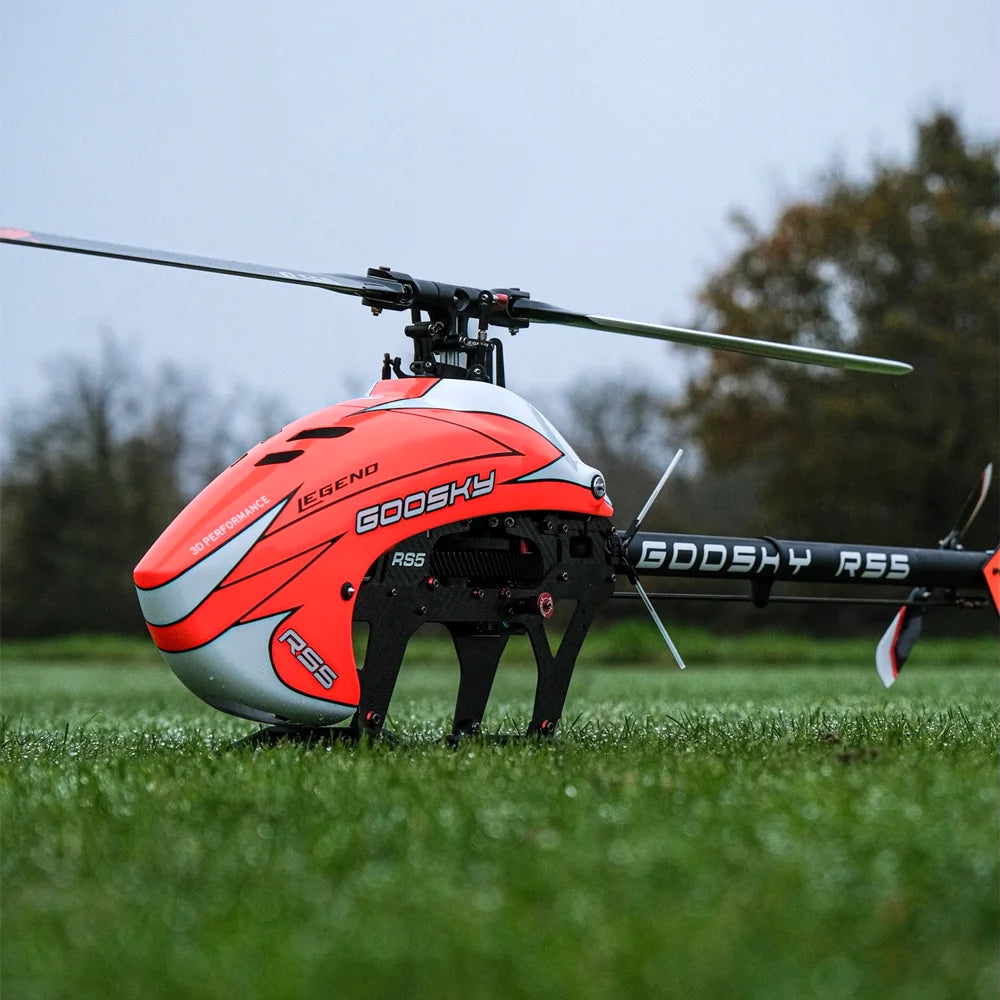 Helicóptero RC Goosky RS5 Legend 550 Motor Brushless 3D Profesional
