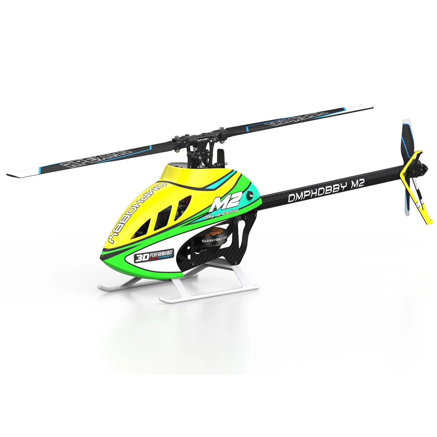 Helicóptero RC OMPHOBBY M2 V3 PRO 3D Acrobático Profesional ARTF