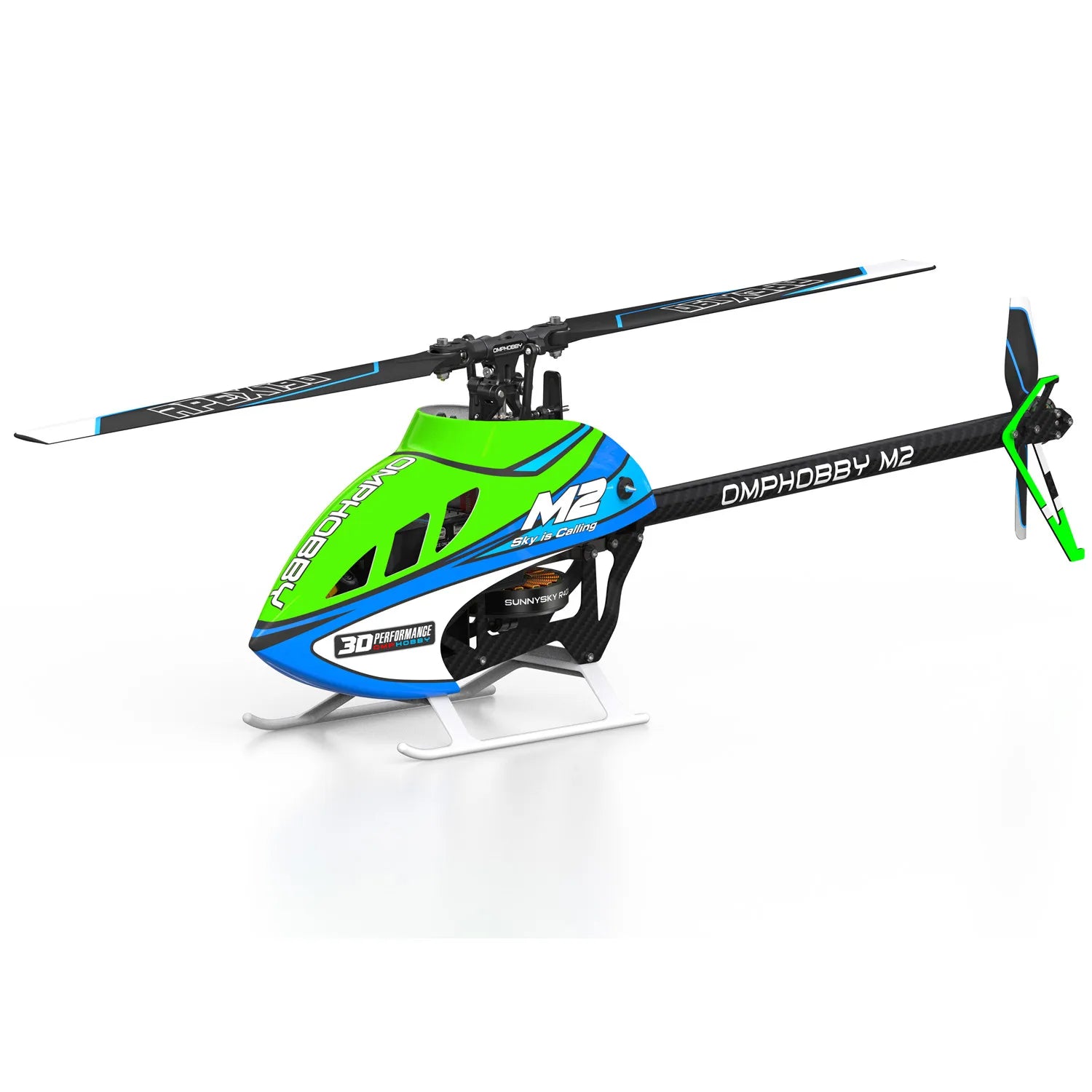 Helicóptero RC OMPHOBBY M2 V3 PRO 3D Acrobático Profesional ARTF