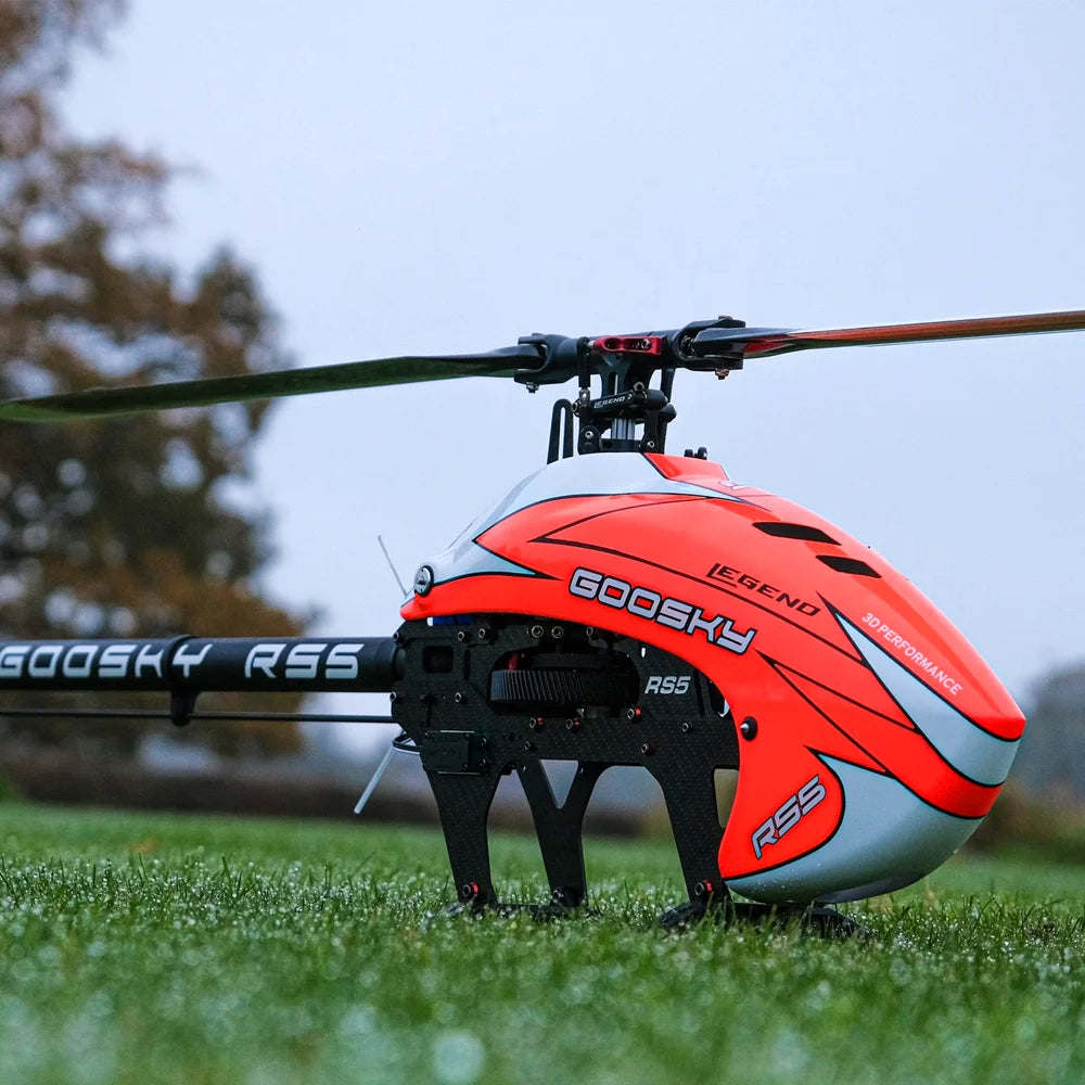 Helicóptero RC Goosky RS5 Legend 550 Motor Brushless 3D Profesional