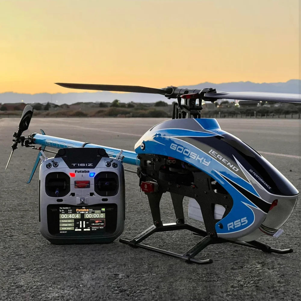Helicóptero RC Goosky RS5 Legend 550 Motor Brushless 3D Profesional