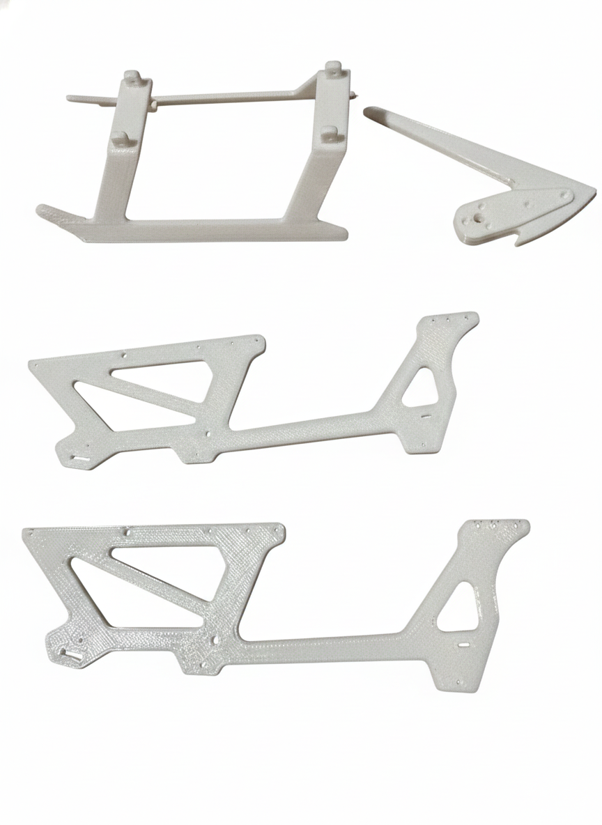 GOOSKY S2 Ultra Crash Kit - Side Frame, Tail Fin & Landing Gear