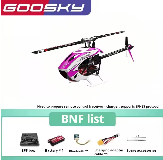 GOOSKY S1 Acrobático 3D BNF & RTF con App Bluetooth