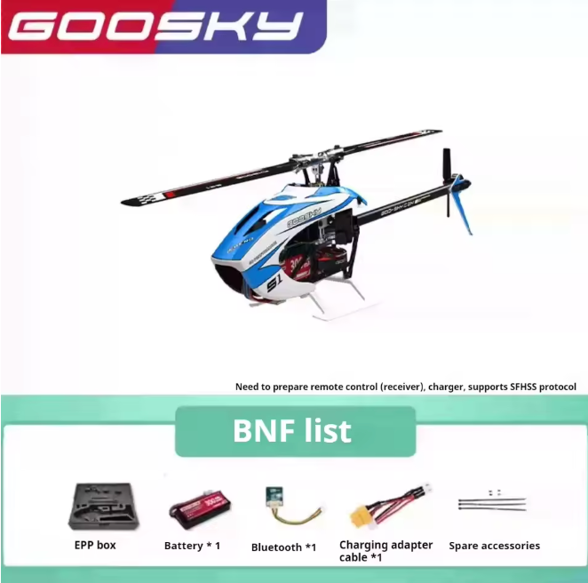 GOOSKY S1 Acrobático 3D BNF & RTF con App Bluetooth