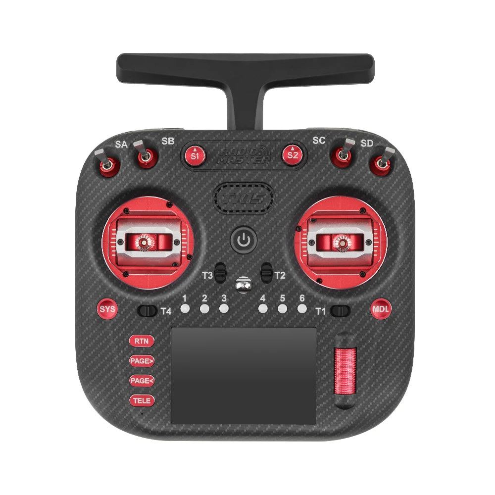 Radiomaster TX15 Max Control Radio ELRS Pantalla Táctil Gimbals AG02 CNC