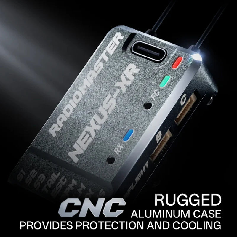 Giroscopio Radiomaster Nexus XR para Helicóptero con ExpressLRS y Carcasa CNC