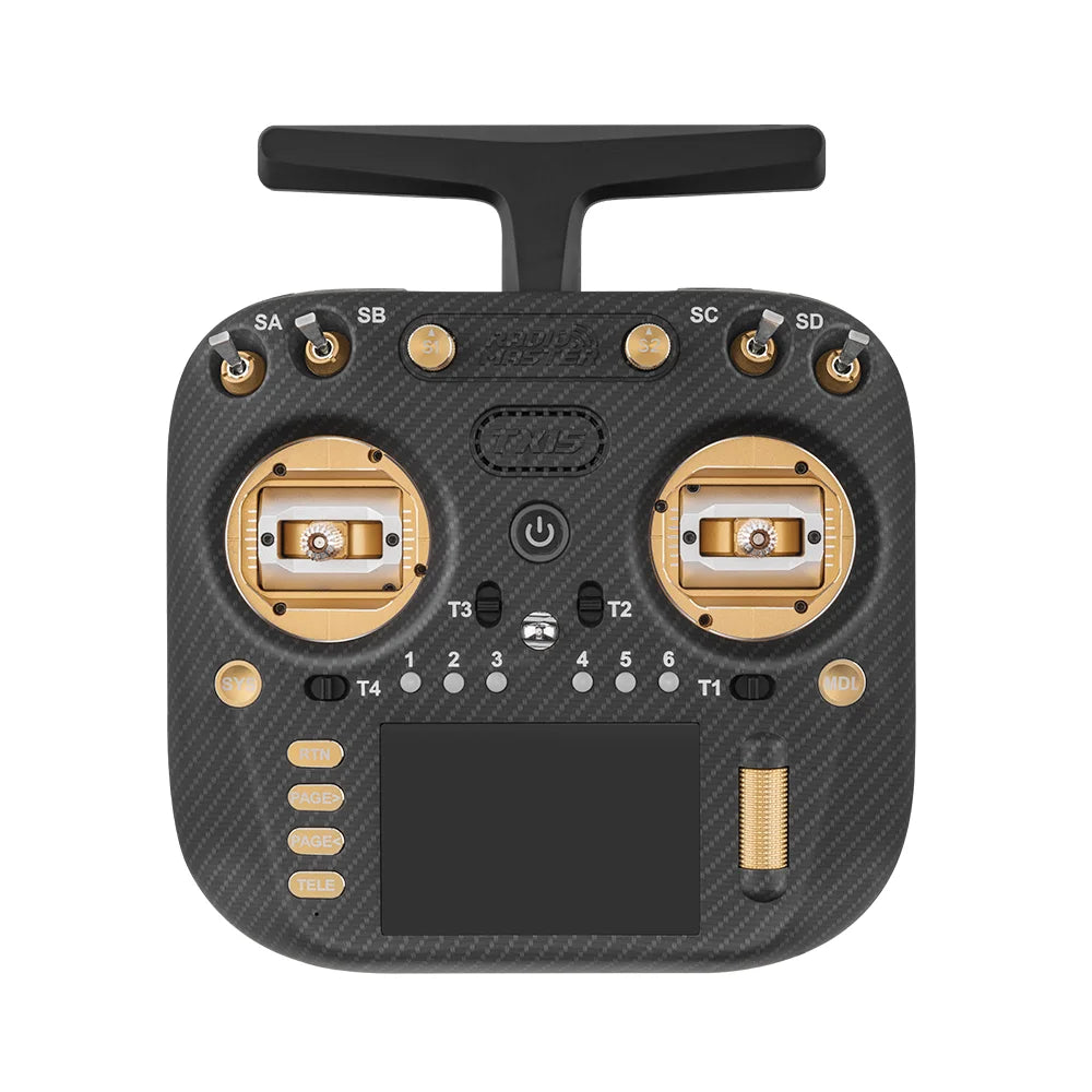 Radiomaster TX15 Max Control Radio ELRS Pantalla Táctil Gimbals AG02 CNC