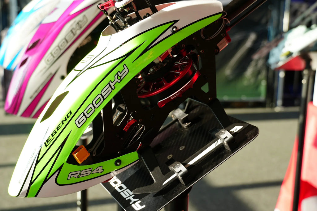 Helicóptero RC Goosky Legend RS4 Venom Profesional 3D Aerobático