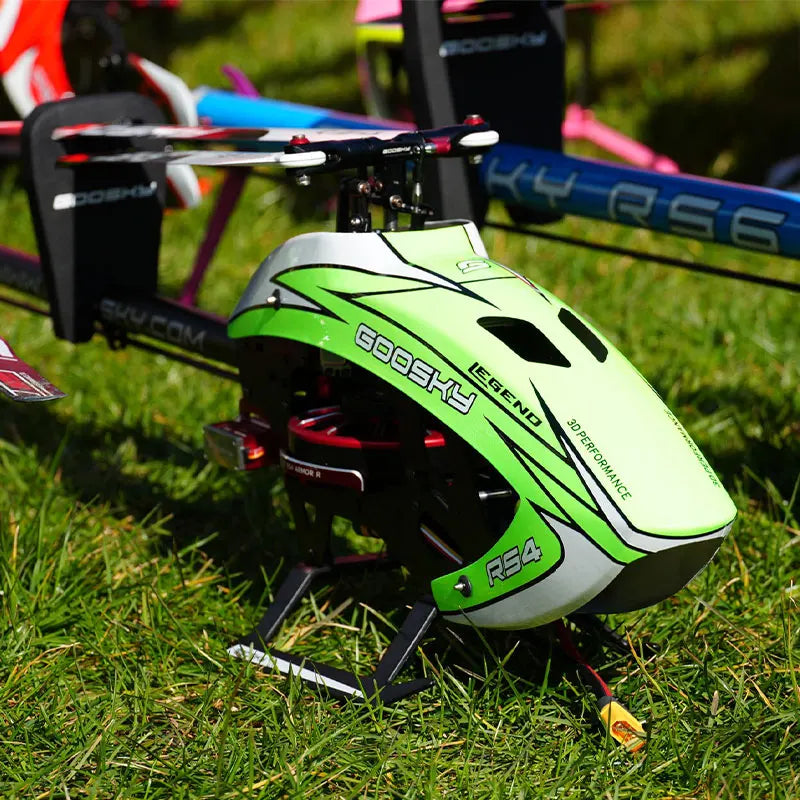 Helicóptero RC Goosky Legend RS4 Venom Profesional 3D Aerobático