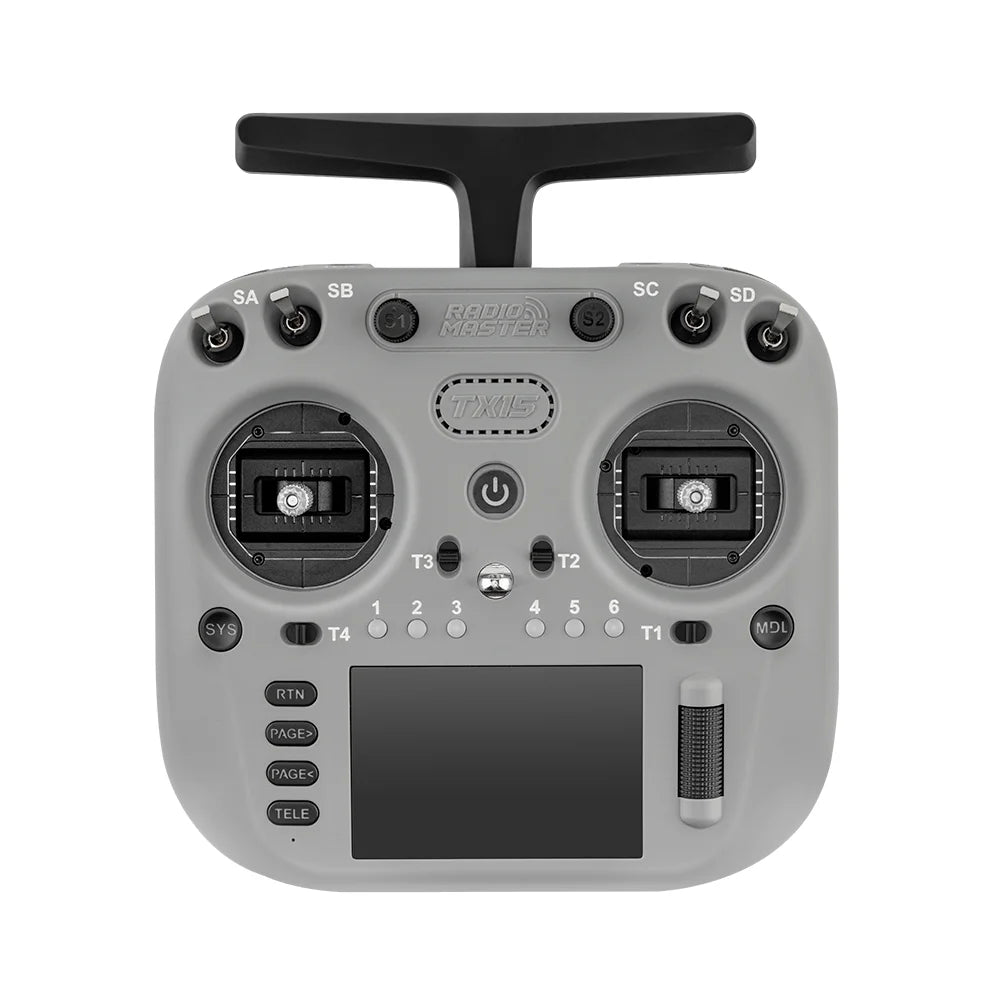 Radio Control RadioMaster TX15 Pantalla Táctil IPS Gimbals Hall ELRS